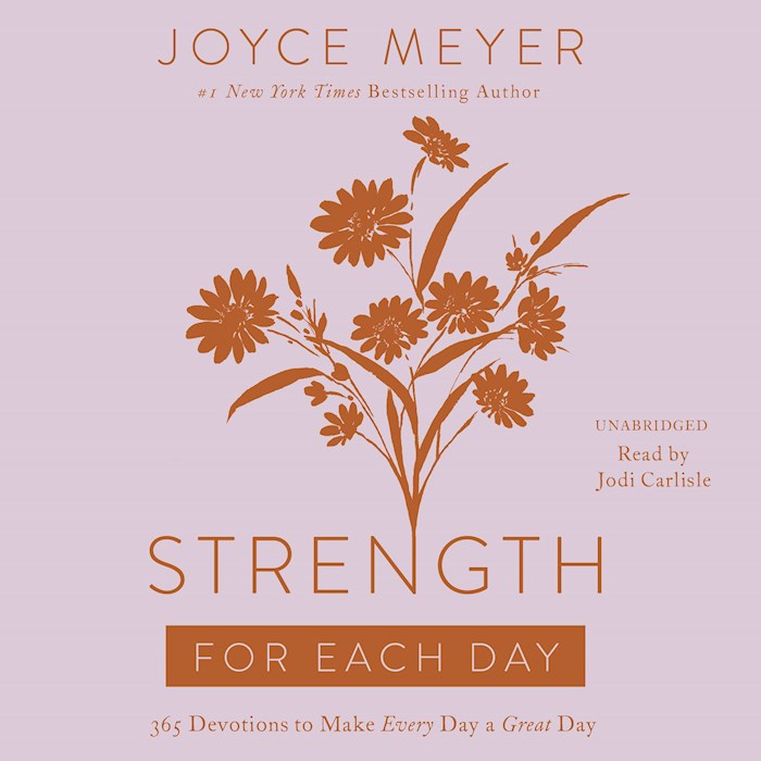 {=Audiobook-Audio CD-Strength For Each Day (Unabridged)}