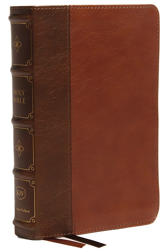 {=KJV Compact Bible  Maclaren Series (Comfort Print)-Brown Leathersoft}