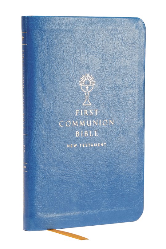{=NABRE Catholic Bible: First Communion New Testament-Blue Leathersoft}