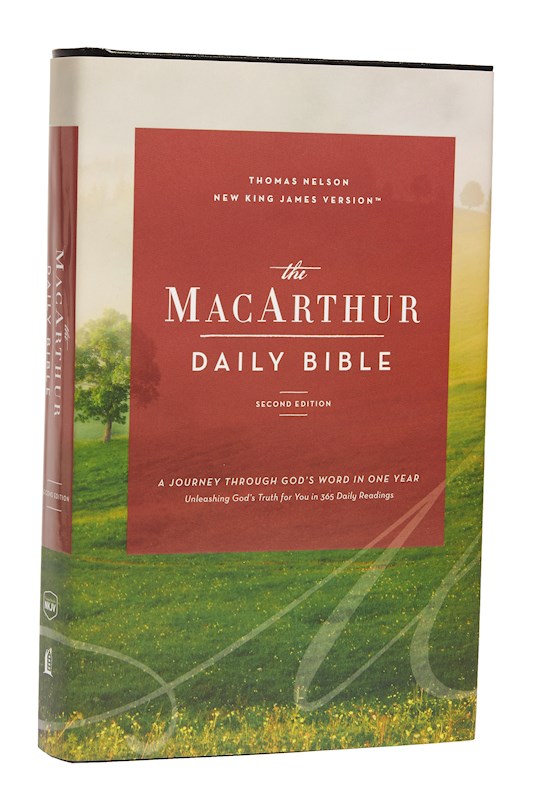{=NKJV The MacArthur Daily Bible (2nd Edition) (Comfort Print)-Hardcover}