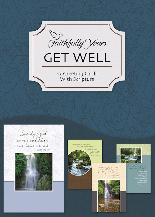 {=Card-Boxed-Get Well-Waterscapes (Box Of 12)}