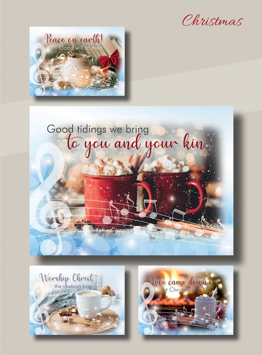 {=Card-Boxed-Christmas-Cup Of Joy w/Scripture (Box Of 12)}
