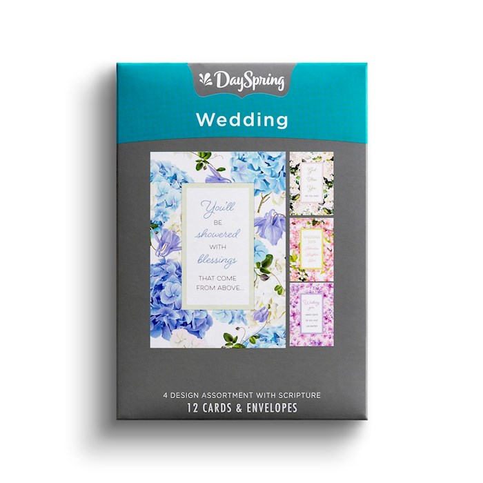 {=Card-Boxed-Wedding-Floral (Box Of 12)}