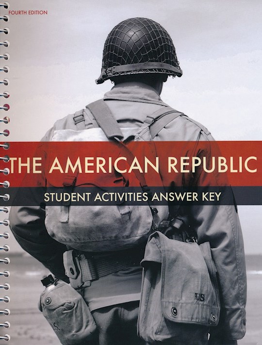 {=American Republic Student Activity Manual Key (4th Edition)}
