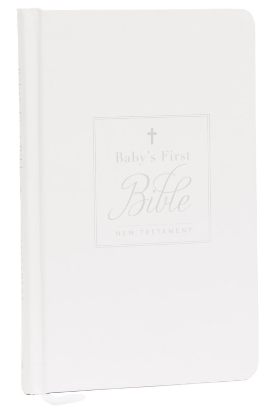 {=KJV Baby's First New Testament (Comfort Print)-White Hardcover}