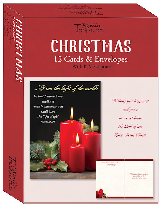 {=Card-Boxed-Christmas-Candlelight (Box Of 12)}