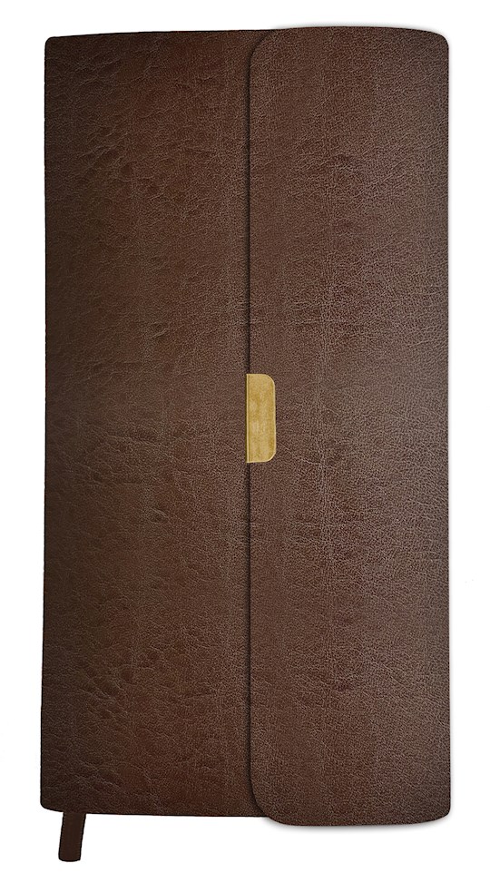 {=KJV Compact Bible-Brown Bonded Leather}