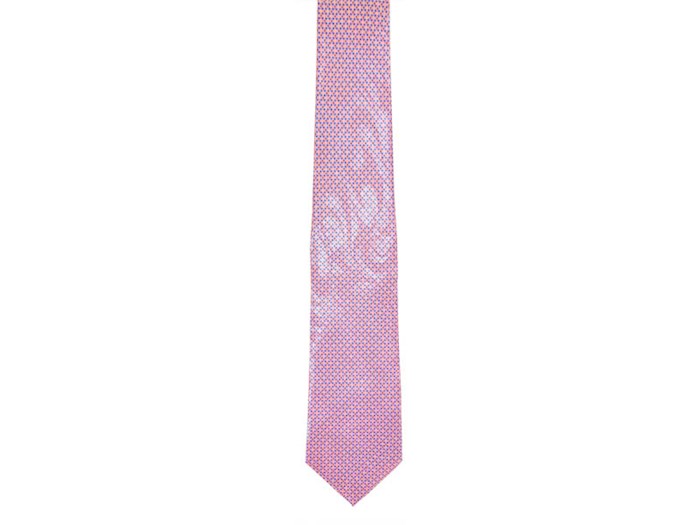 {=Tie-Diamond Cross-Polyester-Pink}