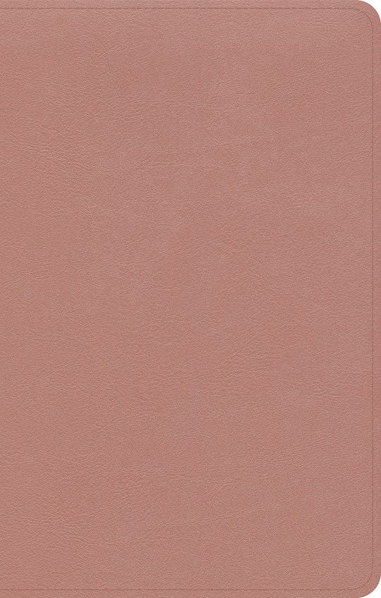{=CSB Personal Size Bible-Rose Gold LeatherTouch}