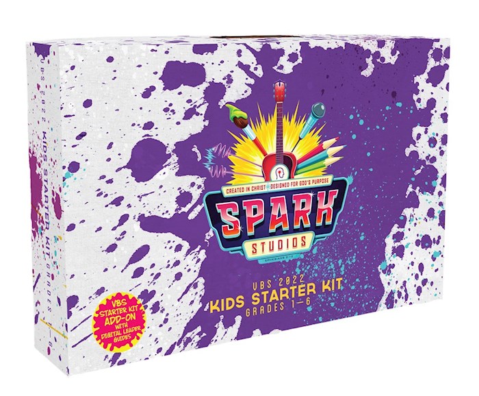 {=VBS-Spark Studios Kids Starter Kit: Grades 1-6 With Digital Leader Guide Add-On (2022)}