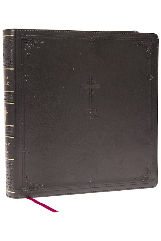 {=NABRE XL Catholic Edition (Comfort Print)-Black Leathersoft}