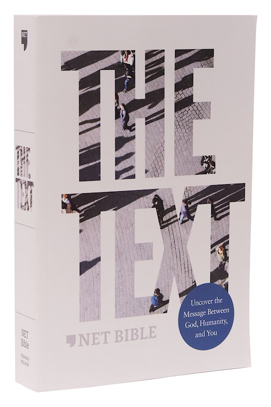 {=NET The TEXT Bible (Comfort Print)-Softcover}
