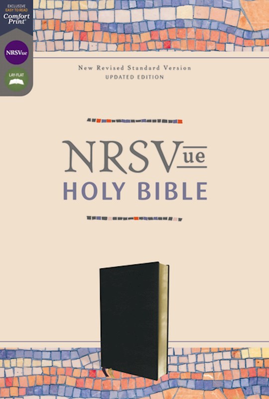 {=NRSV Updated Edition Holy Bible (Comfort Print)-Black Leathersoft}