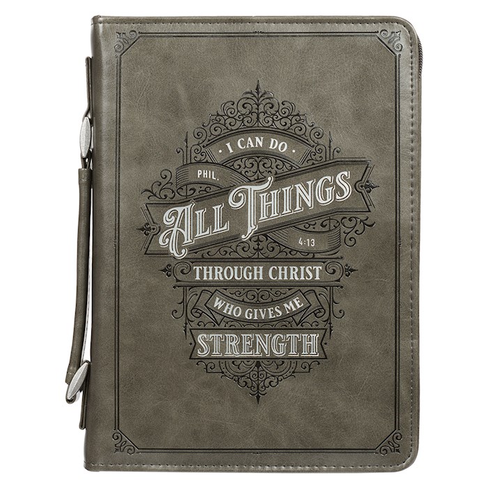 {=Bible Cover-All Things PhilIppians 4:13-LRG}