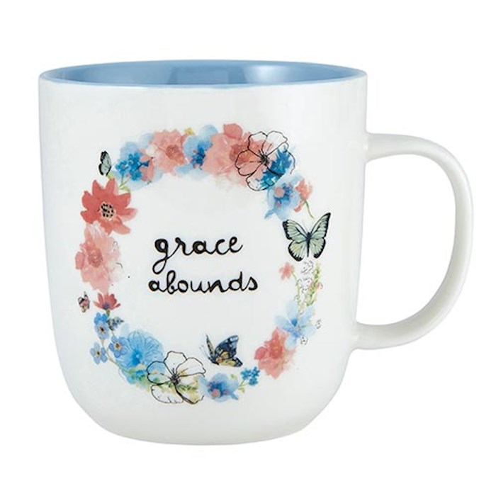 {=Mug-Grace Abounds (14 Oz)}