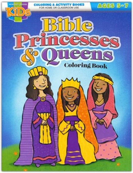 {=Bible Princesses & Queens Coloring Book (Ages 5-7)}