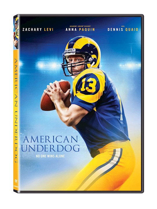 {=DVD-American Underdog}