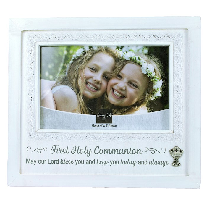 {=Frame-First Holy Communion-Lord Bless You... (Holds 4 x 6 Photo) }