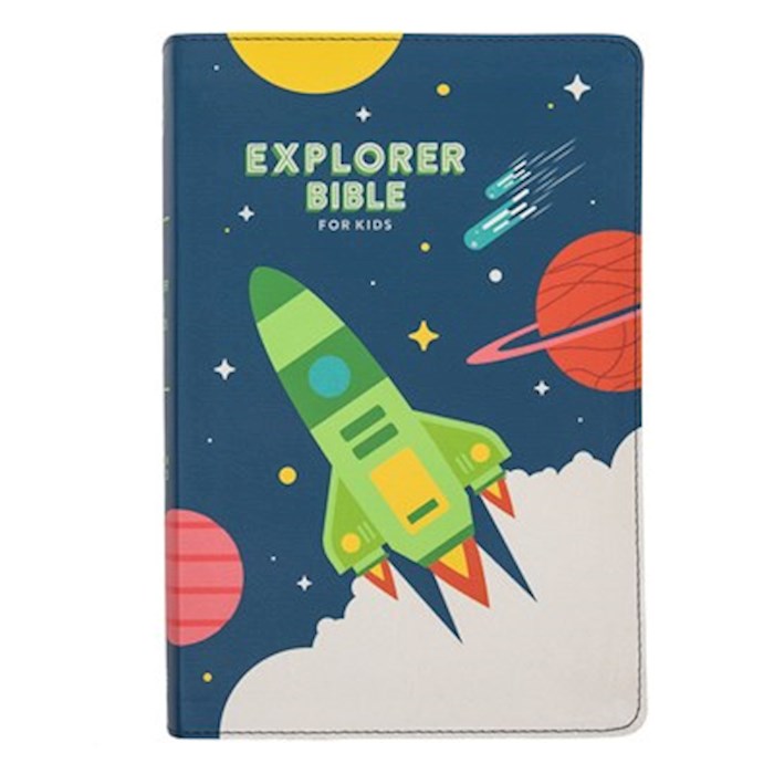 {=CSB Explorer Bible For Kids-Blast Off LeatherTouch Indexed}