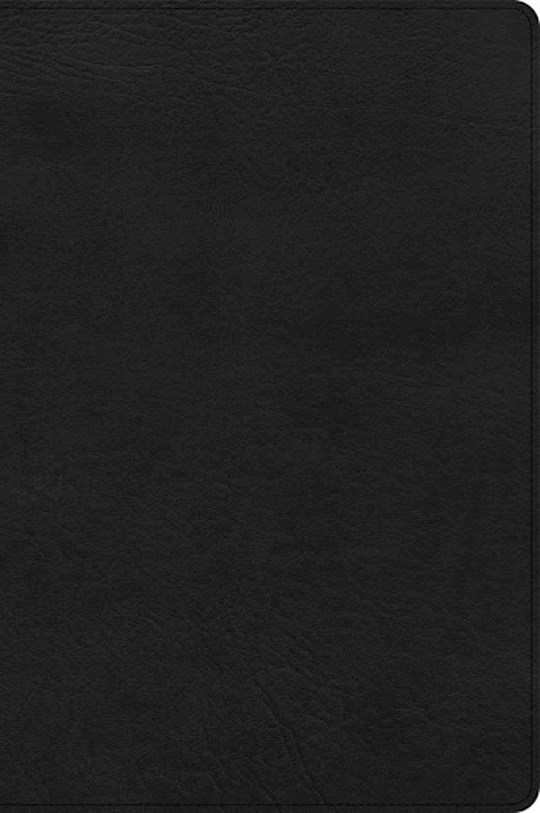 {=CSB Large Print Thinline Bible-Black LeatherTouch}