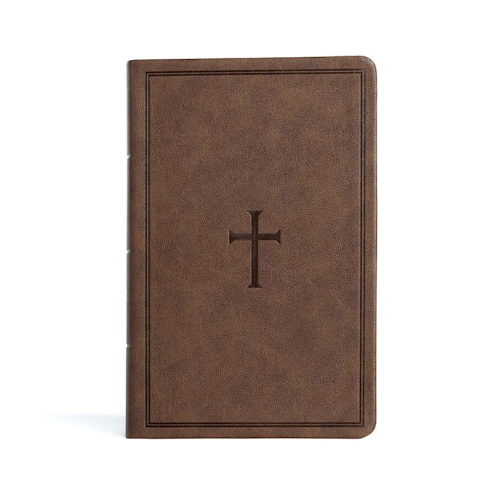 {=CSB Large Print Personal Size Reference Bible-Brown LeatherTouch Indexed}