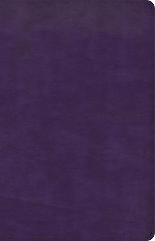 {=CSB Large Print Personal Size Reference Bible-Purple LeatherTouch Indexed}