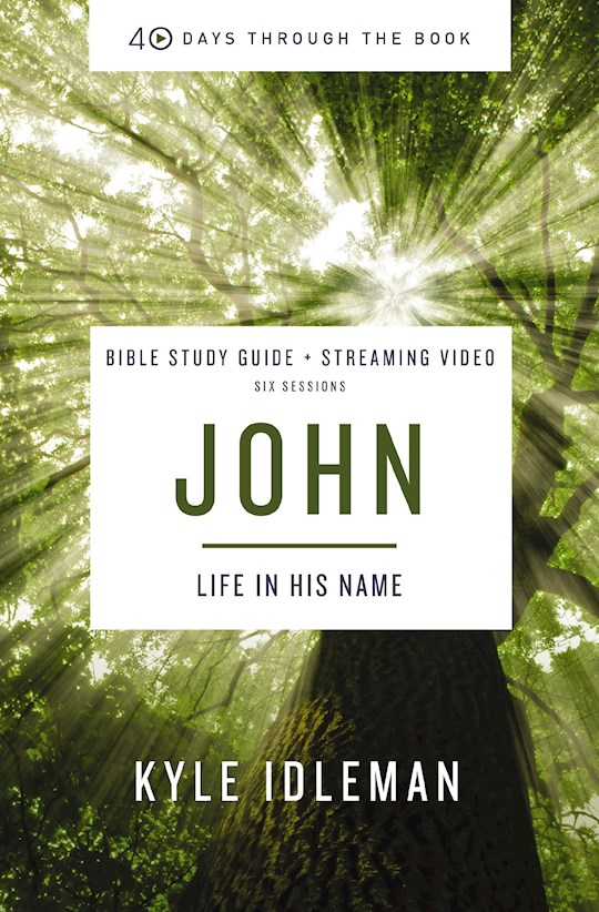 {=John Study Guide Plus Streaming Video (40 Days Through The Bible)}