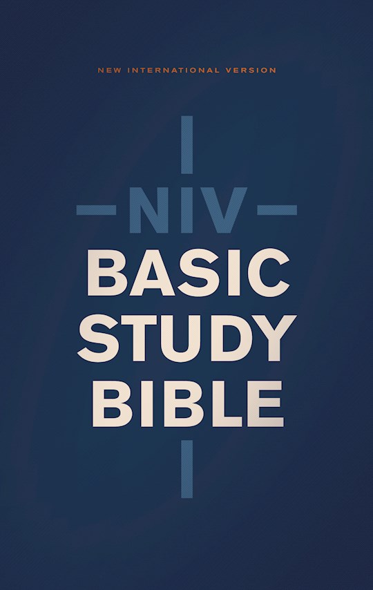 {=NIV Basic Study Bible  Economy Edition-Blue Softcover}