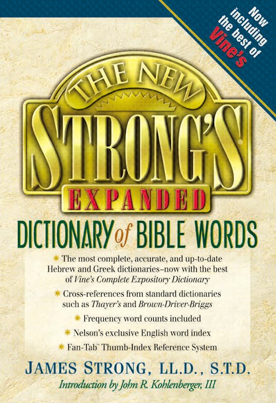 {=New Strong's Expanded Dictionary of Bible Words}