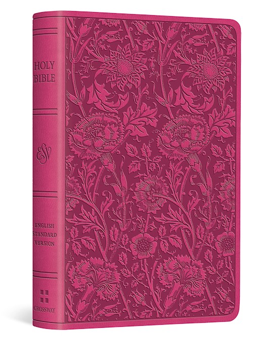 {=ESV Vest Pocket New Testament With Psalms And Proverbs-Berry  Floral Design TruTone}