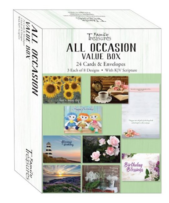 {=Card-Boxed-All Occasion Assortment (Box Of 24)}