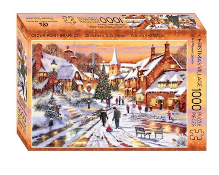 {=Jigsaw Puzzle-Christmas Village (1000 Piece Soft Touch)}