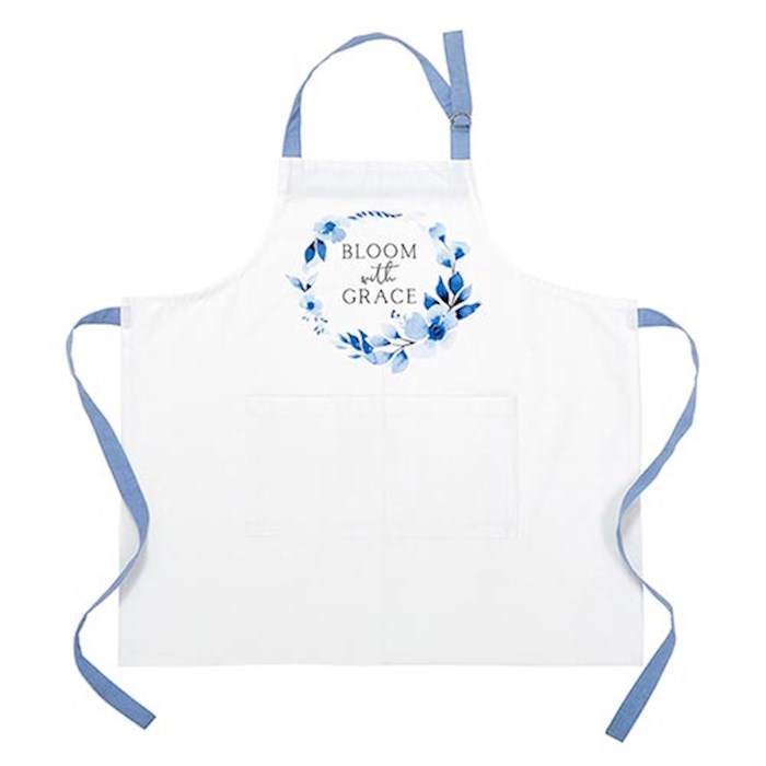 {=Apron-Bloom With Grace (31.5" x 28")}