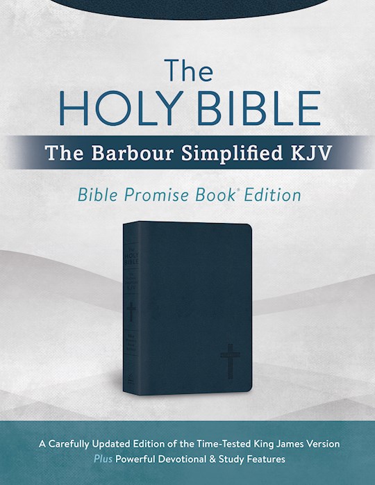 {=KJV Simplified Bible: The Bible Promise Book Edition-Navy Cross DiCarta}