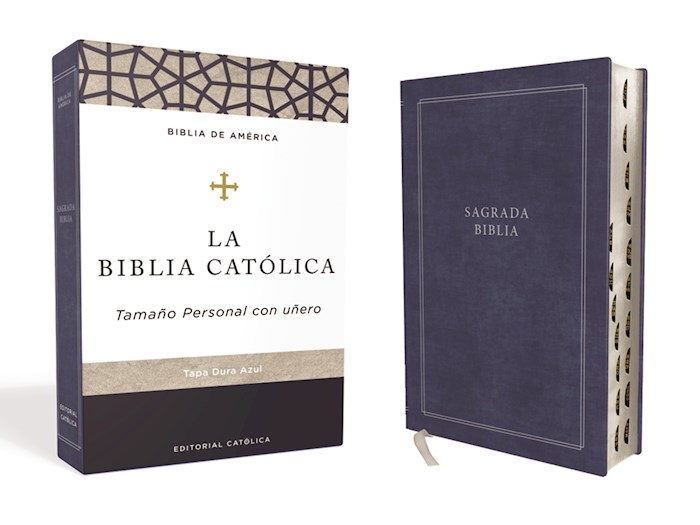 {=Span-LBLA Catholic Bible/Personal Size (Biblia Cathlica  Tamano Personal)-Hardcover Indexed}