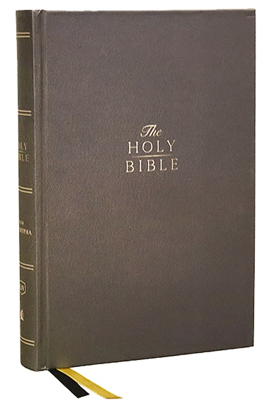 {=KJV Center-Column Reference Bible With Apocrypha (Comfort Print)-Hardcover}