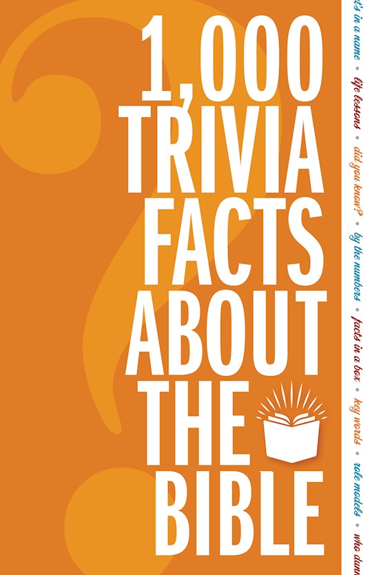 {=1 000 Trivia Facts About The Bible}