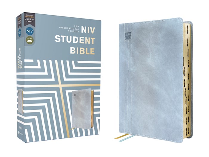 {=NIV Student Bible (Comfort Print)-Teal Leathersoft Indexed}