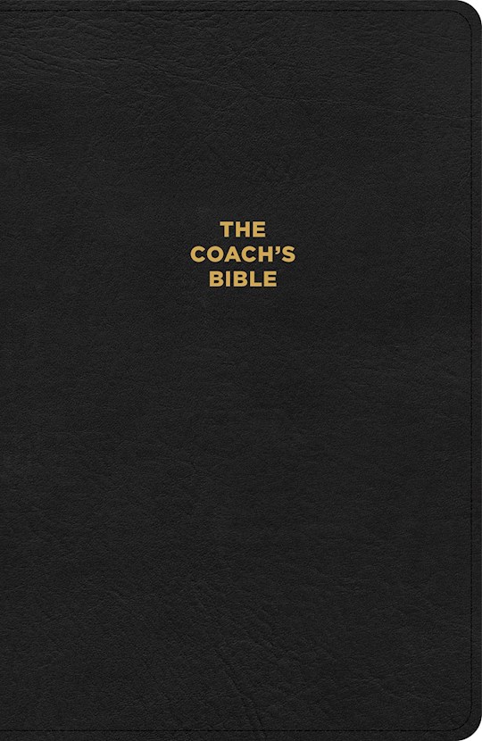 {=CSB Coach's Bible-Black LeatherTouch}
