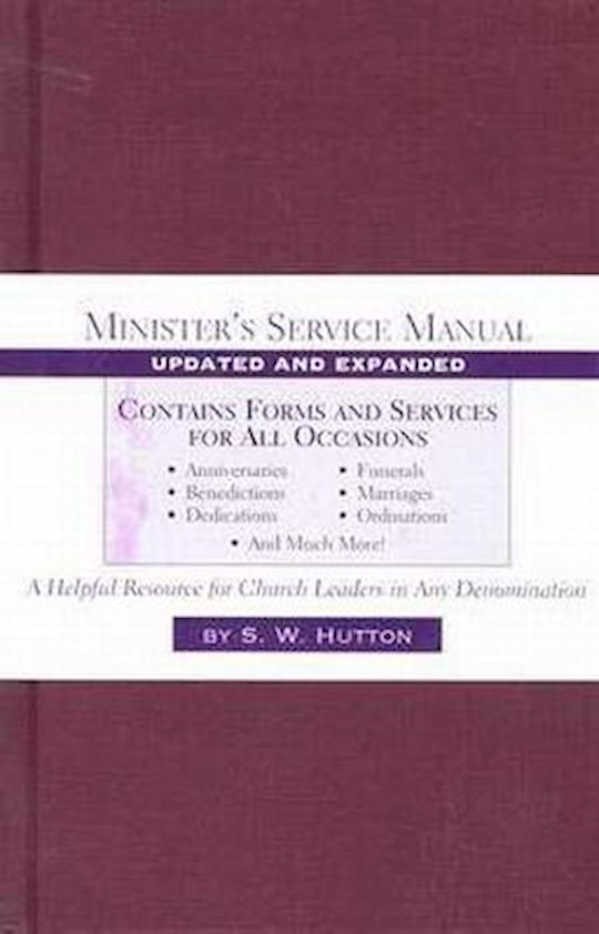 {=Minister's Service Manual (Expanded)}