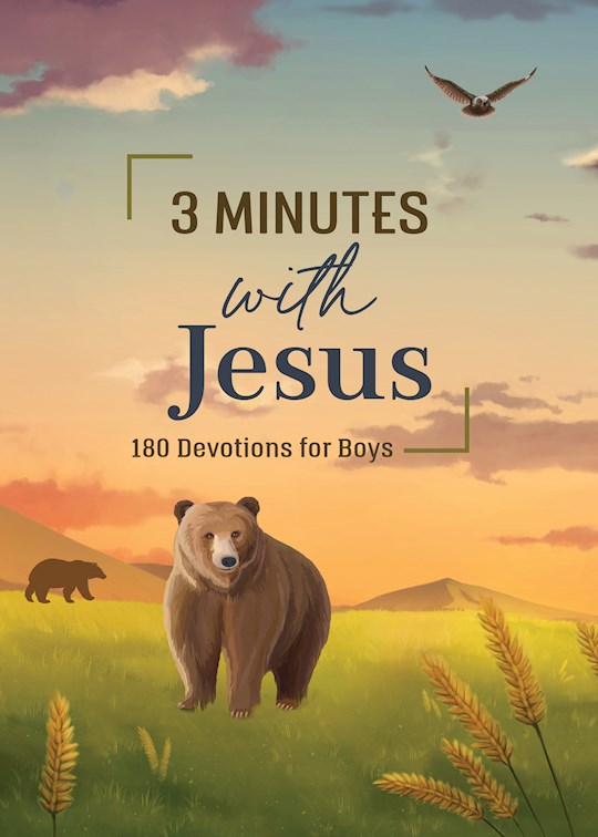 {=3 Minutes With Jesus: 180 Devotions For Boys}