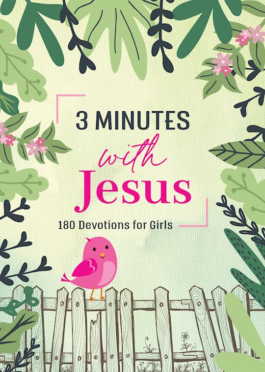 {=3 Minutes With Jesus: 180 Devotions For Girls}