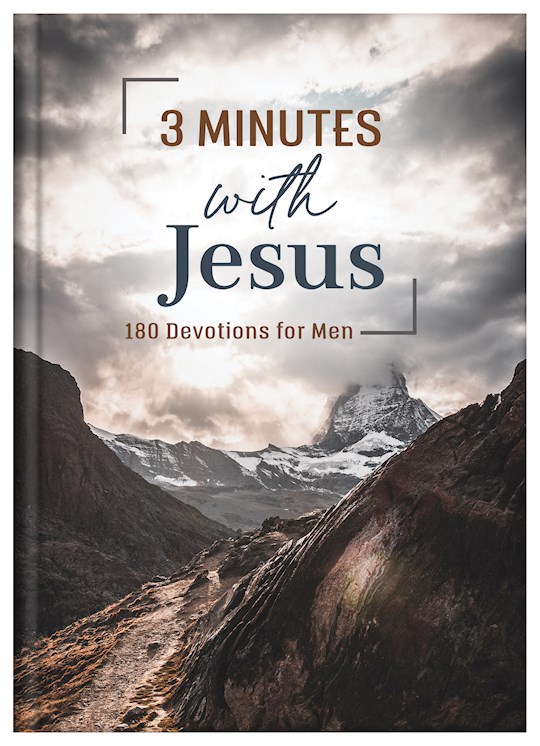 {=3 Minutes With Jesus: 180 Devotions For Men (Not Available-Out Of Stock Indefinitely)}
