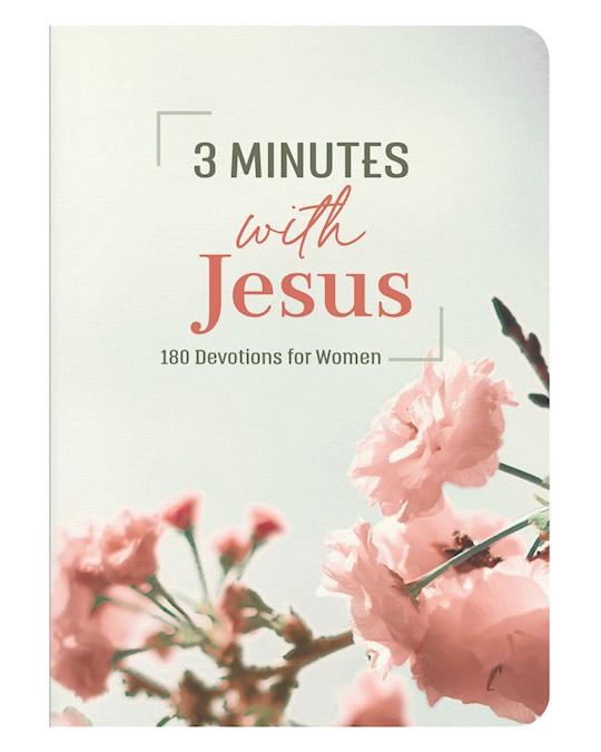 {=3 Minutes With Jesus: 180 Devotions For Women}