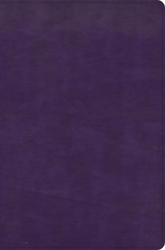 {=CSB Giant Print Reference Bible-Plum LeatherTouch}