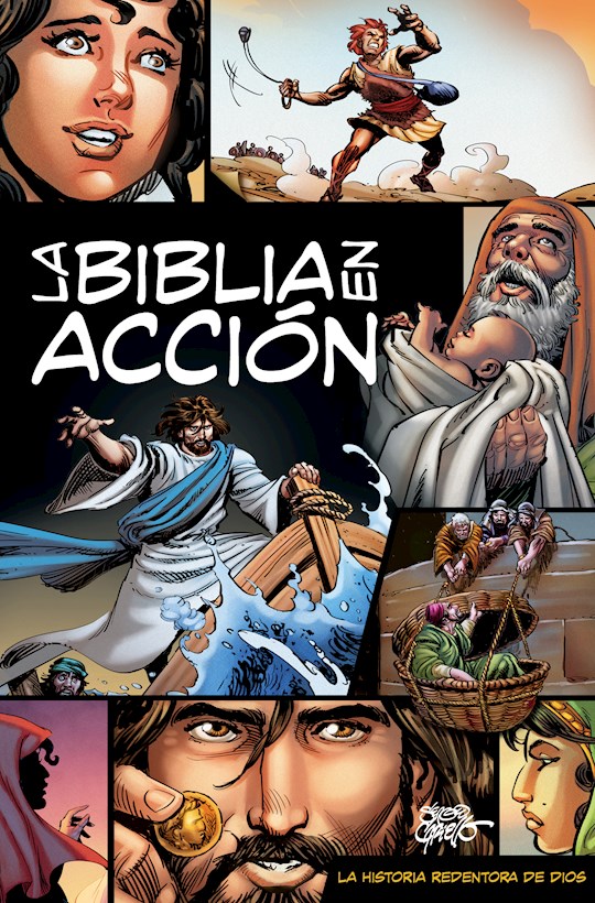{=Span-The Action Bible (La Biblia en accion) (New & Revised)}