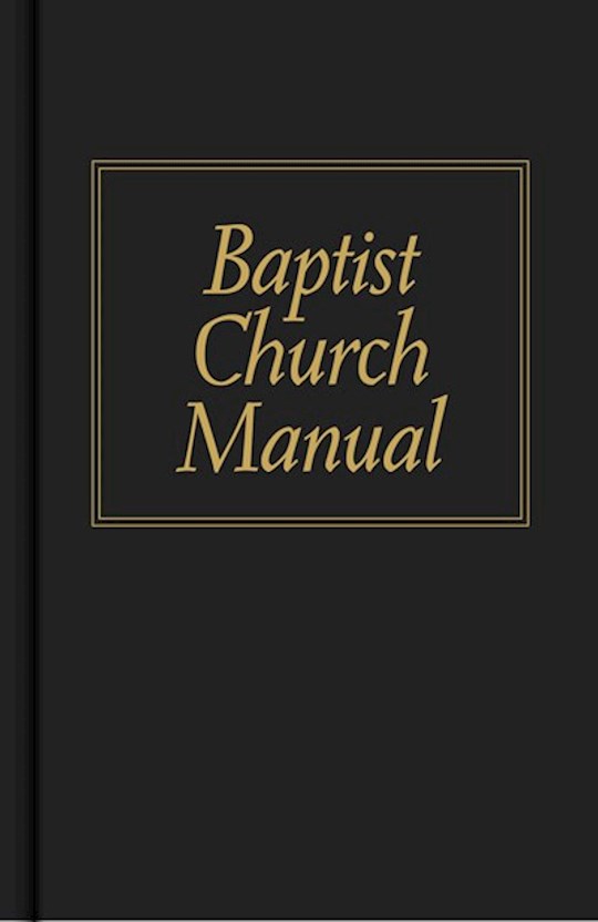 {=Baptist Church Manual}