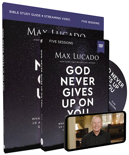 {=God Never Gives Up on You Study Guide With DVD}