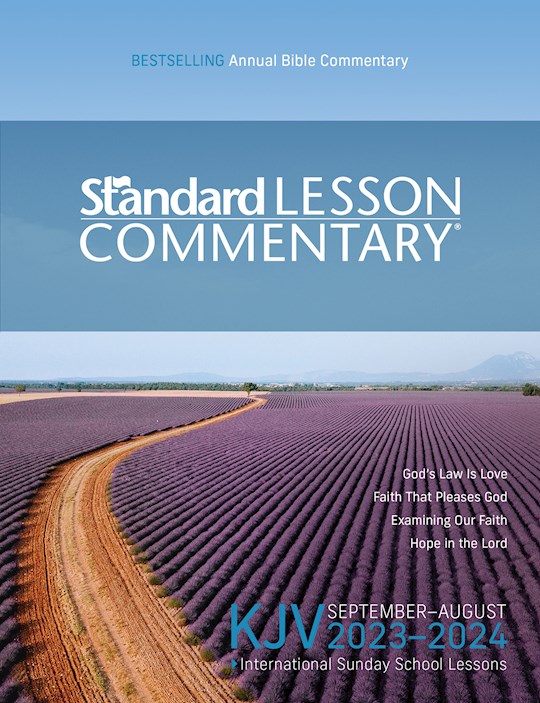 {=KJV Standard Lesson Commentary 2023-2024-Softcover}