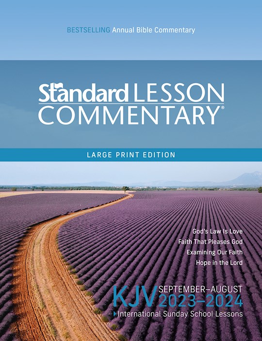 {=KJV Standard Lesson Commentary 2023-2024-Large Print Edition}